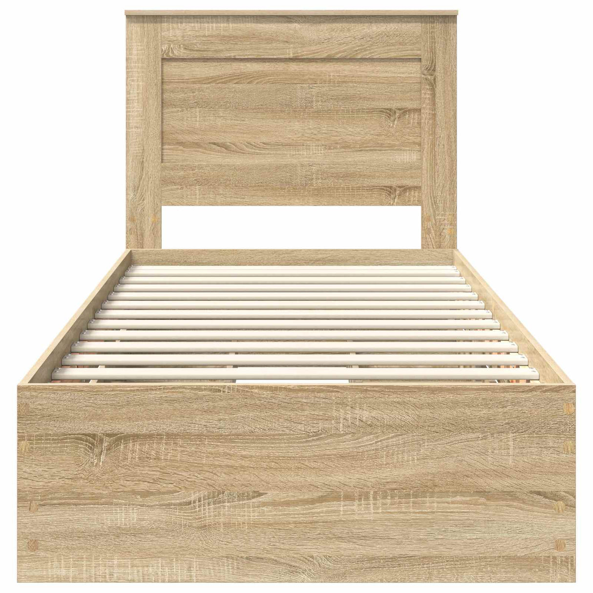 Bed Frame with Drawer Sonoma Oak 90 x 190 cm Engineered Wood