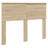 Bed Frame with Drawer Sonoma Oak 135 x 190 cm Engineered Wood