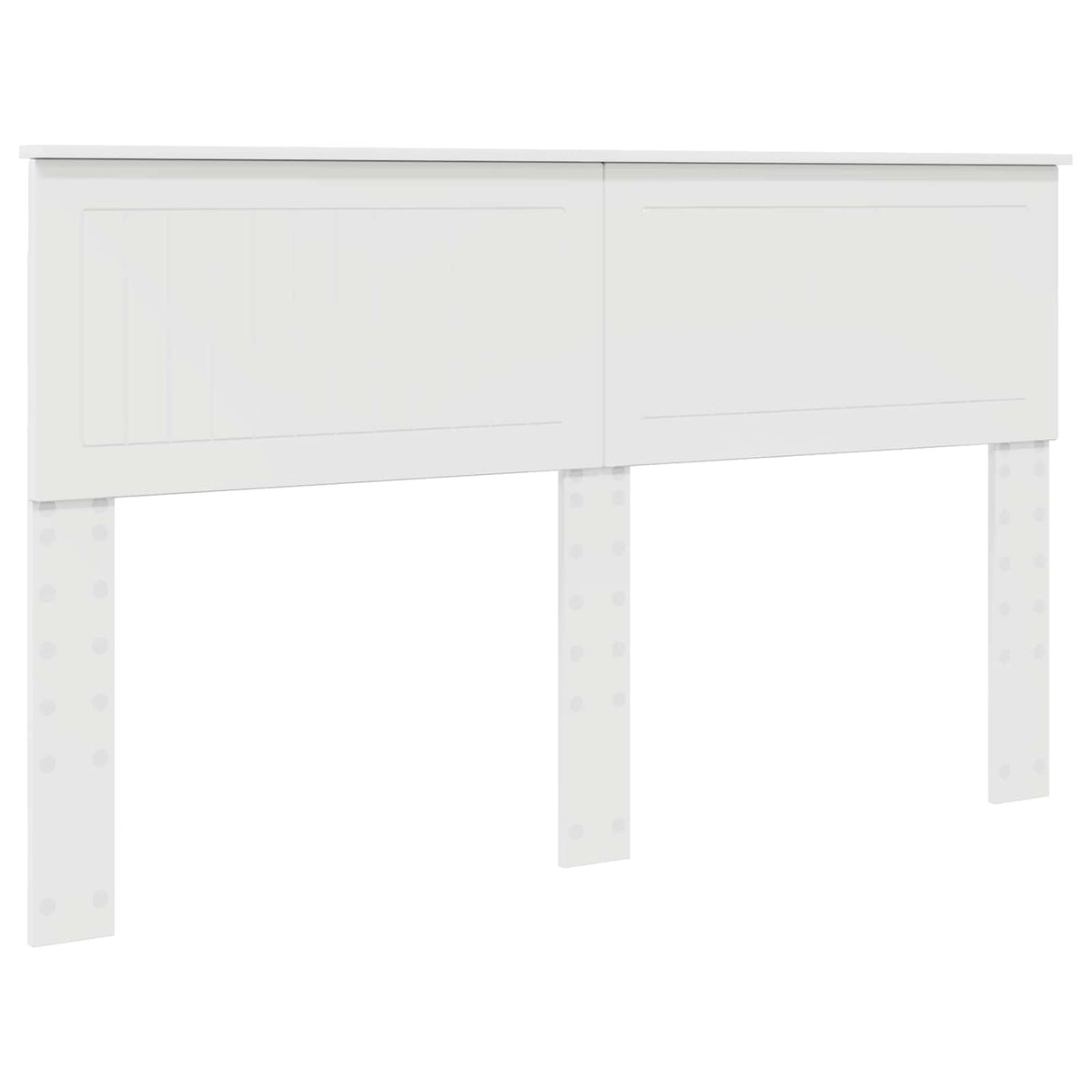 Bed Frame with Drawer White 150 x 200 cm Engineered Wood