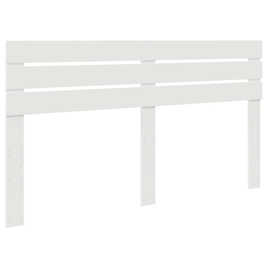 Bed Frame with Drawer White 180 x 200 cm Engineered Wood