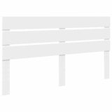 Bed Frame with Drawer White 180 x 200 cm Engineered Wood - Close-Up Angle