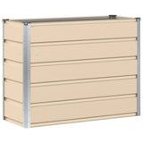 Planter Ivory 100 x 40 x 75 cm Steel