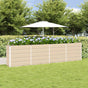 Planter Ivory 320 x 40 x 75 cm Steel