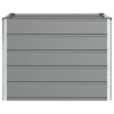 Planter Light Grey 100 x 100 x 75 cm Steel