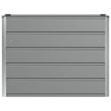 Planter Light Grey 100 x 40 x 75 cm Steel