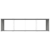 Planter Light Grey 385 x 100 x 75 cm Galvanised Steel