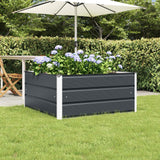 Planter Anthracite 100 x 100 x 45 cm Steel