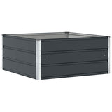 Planter Anthracite 100 x 100 x 45 cm Steel