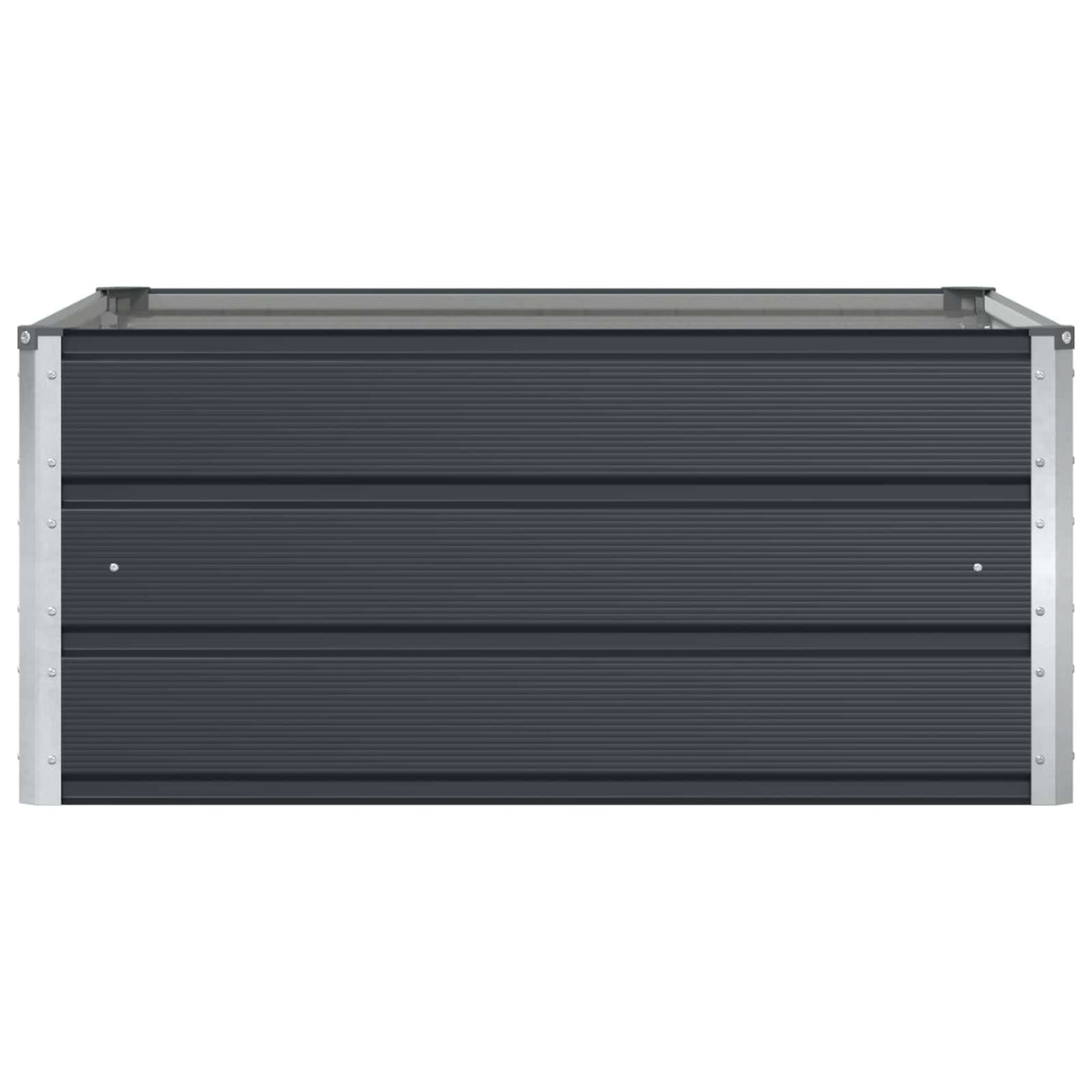 Planter Anthracite 100 x 100 x 45 cm Steel