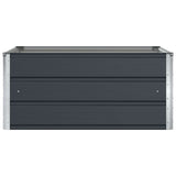 Planter Anthracite 100 x 100 x 45 cm Steel