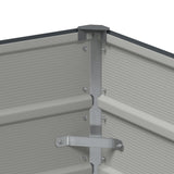Planter Anthracite 100 x 100 x 75 cm Steel