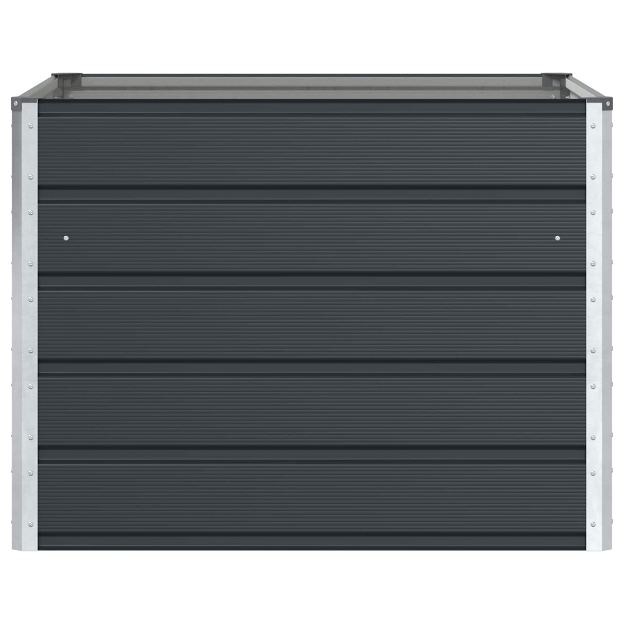 Planter Anthracite 100 x 100 x 75 cm Steel