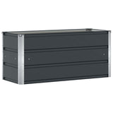 Planter Anthracite 100 x 40 x 45 cm Steel