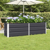 Planter Anthracite 160 x 40 x 45 cm Steel