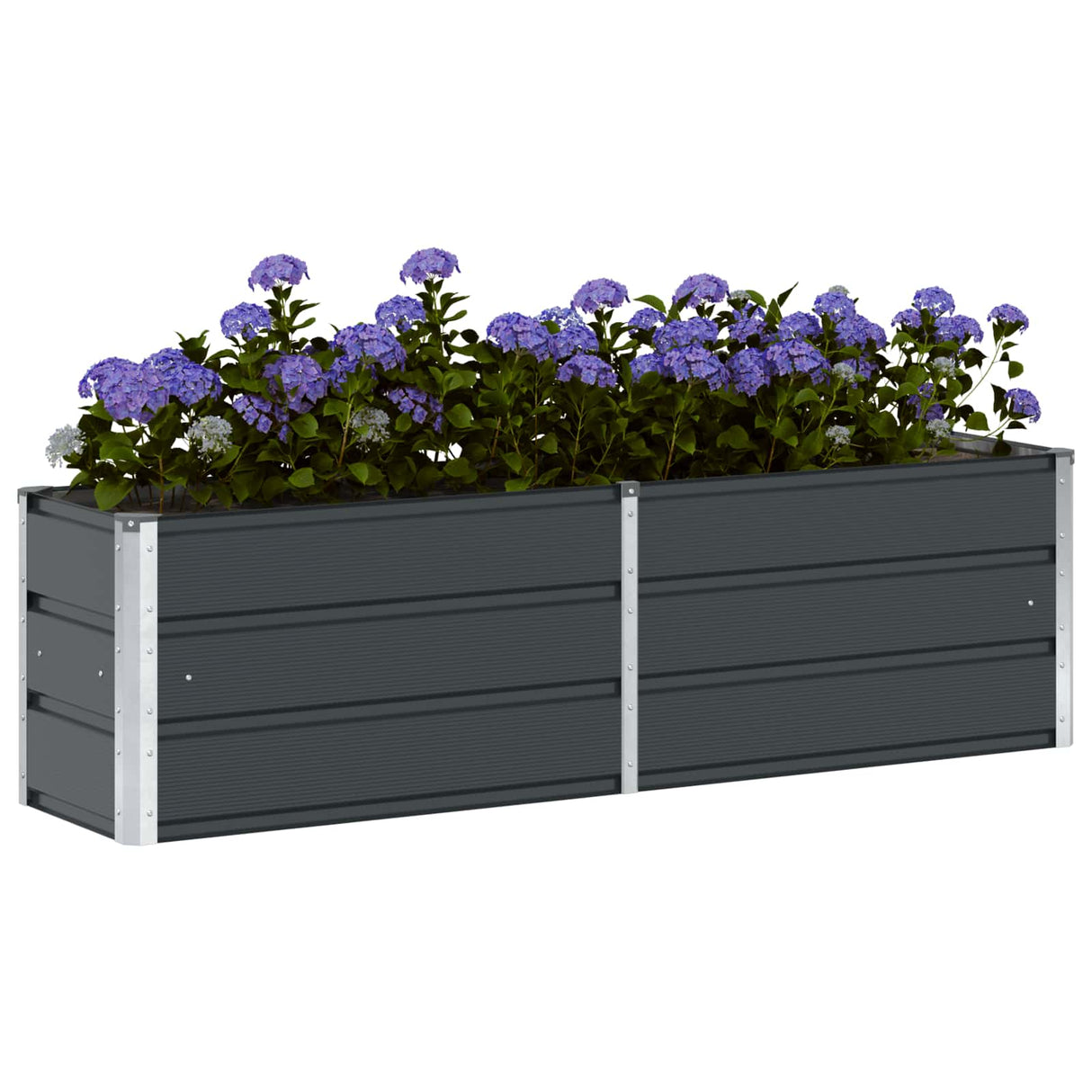 Planter Anthracite 160 x 40 x 45 cm Steel