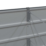 Planter Anthracite 160 x 40 x 75 cm Steel