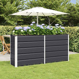 Planter Anthracite 160 x 40 x 75 cm Steel