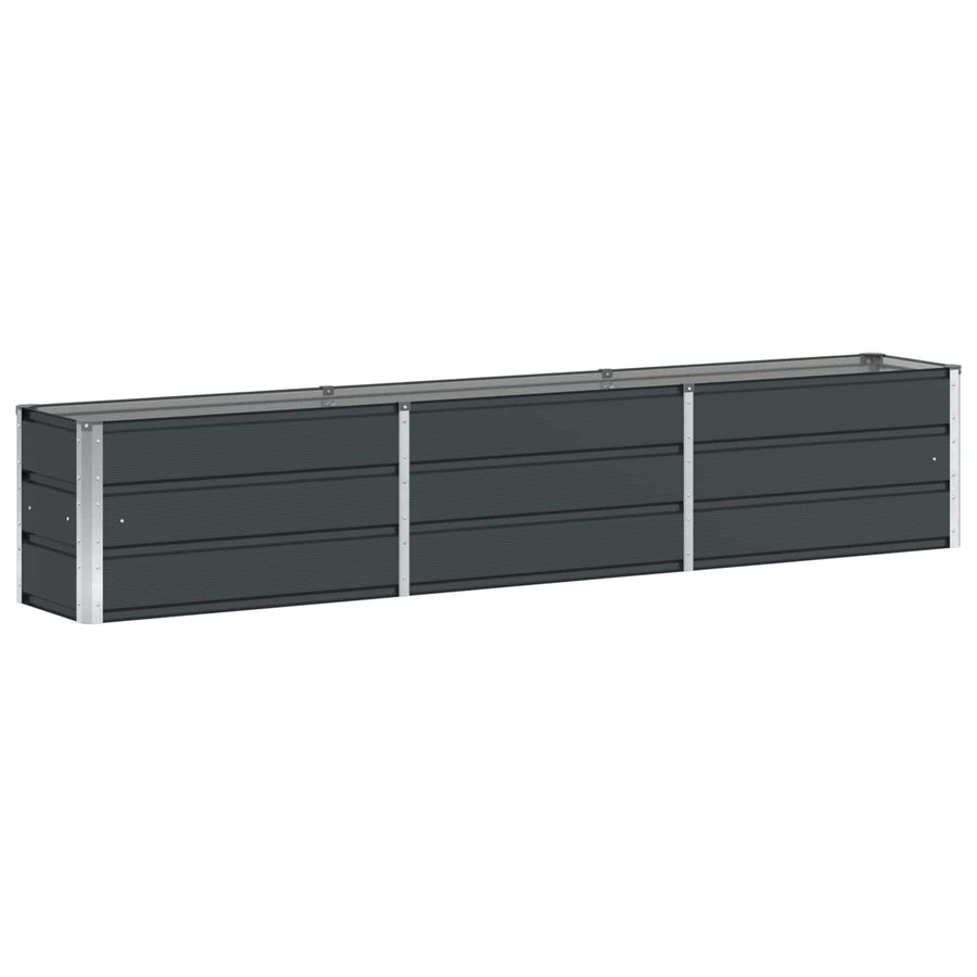 Planter Anthracite 240 x 40 x 45 cm Steel