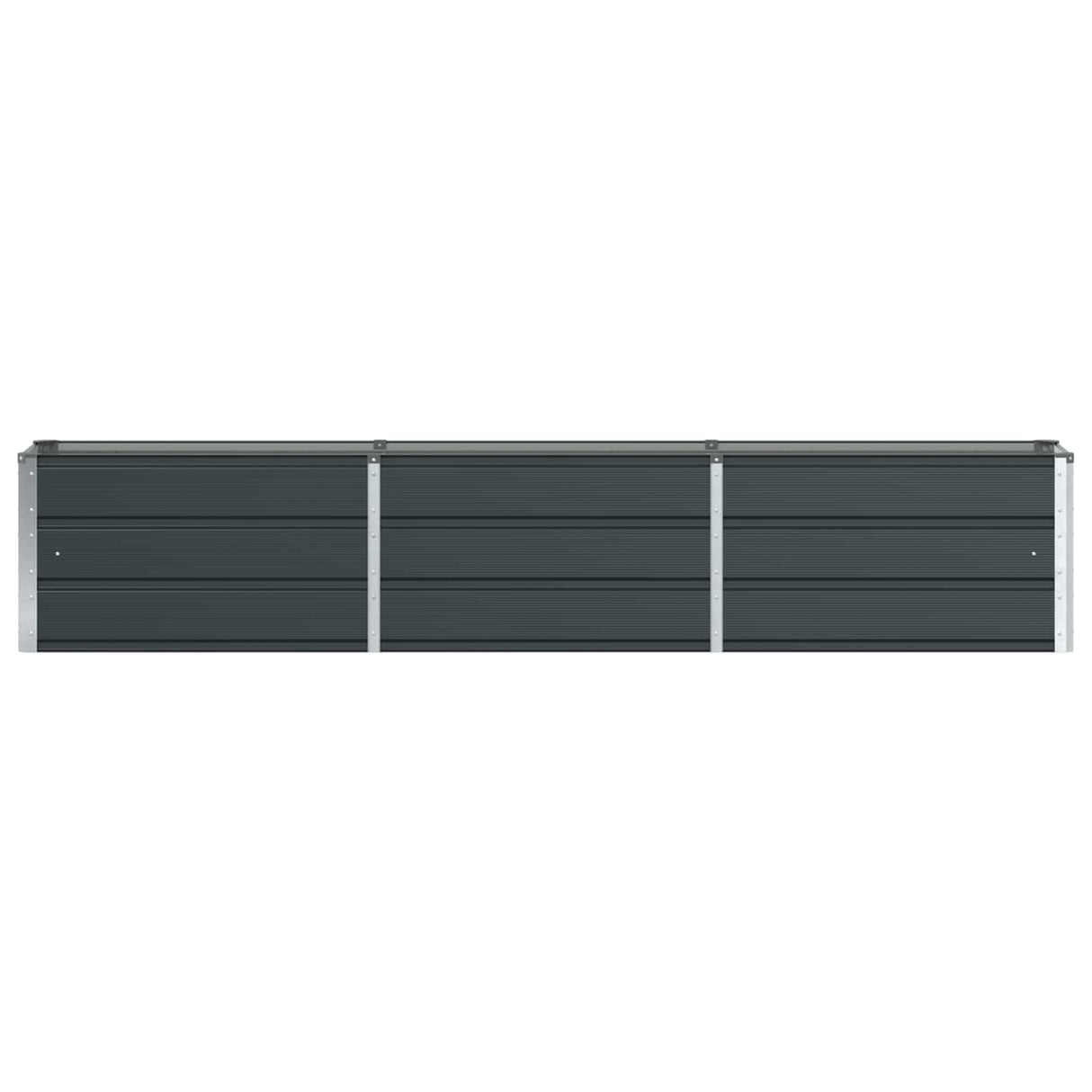 Planter Anthracite 240 x 40 x 45 cm Steel