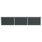 Planter Anthracite 240 x 40 x 45 cm Steel