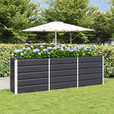 Planter Anthracite 160 x 40 x 75 cm Steel