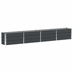 Planter Anthracite 320 x 40 x 45 cm Steel