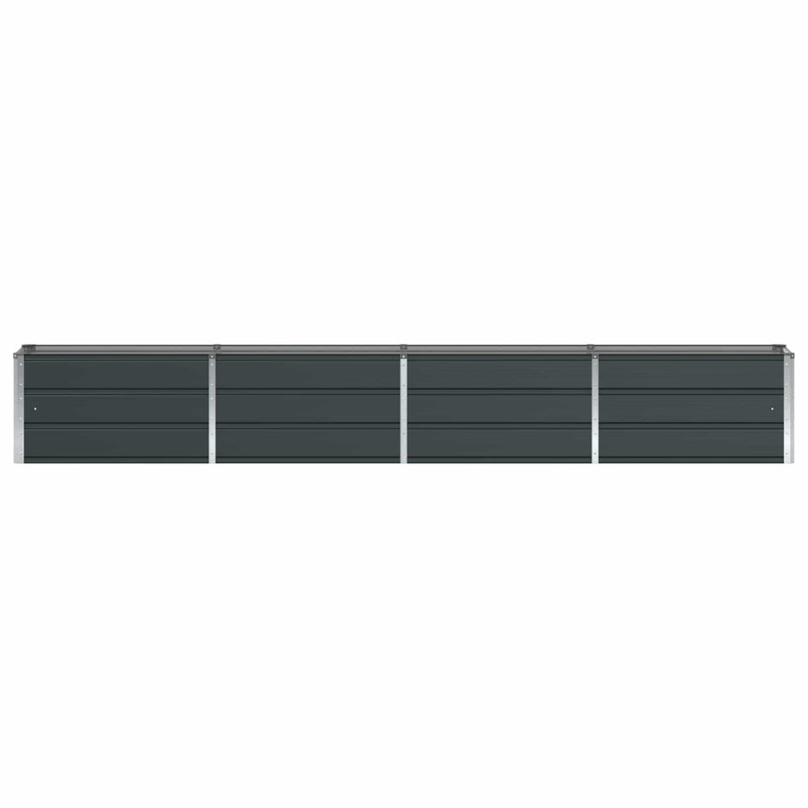 Planter Anthracite 320 x 40 x 45 cm Steel