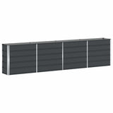 Planter Anthracite 320 x 40 x 75 cm Steel