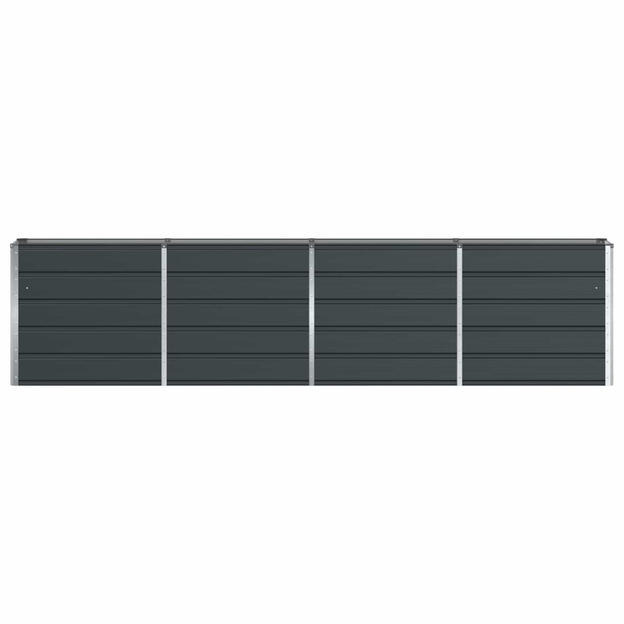 Planter Anthracite 320 x 40 x 75 cm Steel
