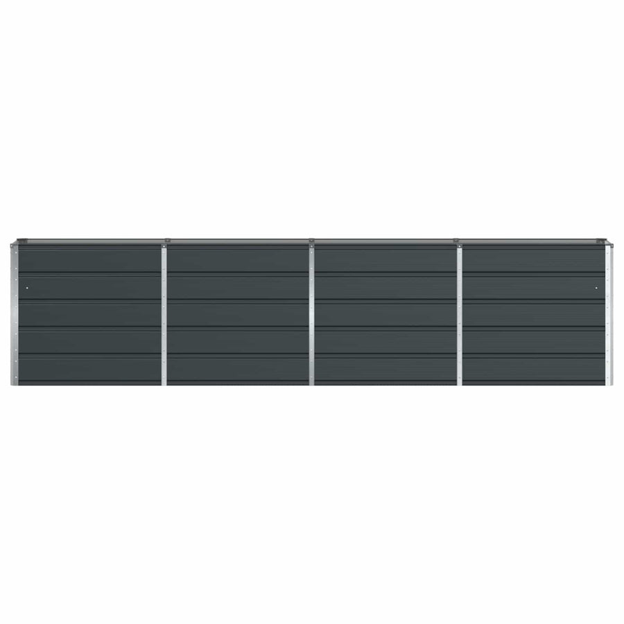 Planter Anthracite 320 x 40 x 75 cm Steel