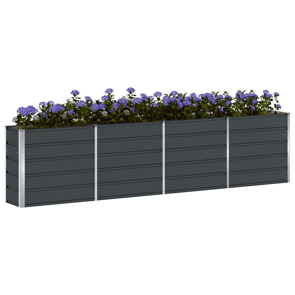 Planter Anthracite 160 x 40 x 75 cm Steel