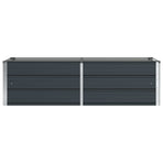 Planter Anthracite 160 x 80 x 45 cm Steel