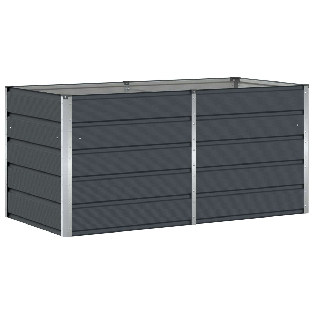 Planter Anthracite 160 x 80 x 75 cm Steel
