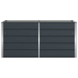 Planter Anthracite 160 x 80 x 75 cm Steel