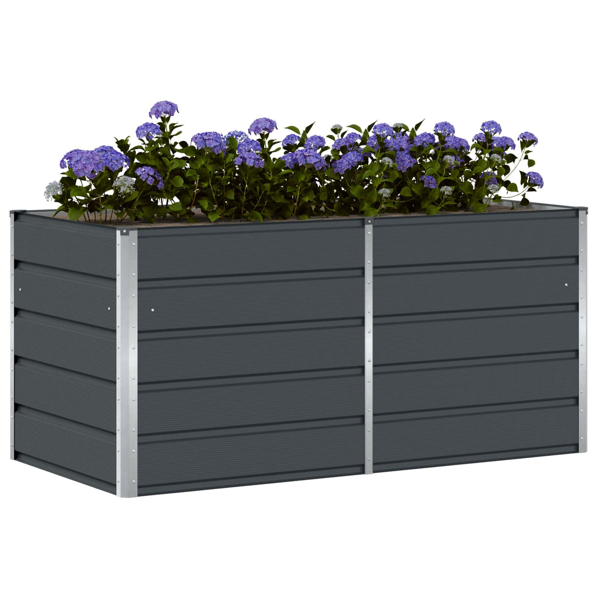 Planter Anthracite 160 x 80 x 75 cm Steel