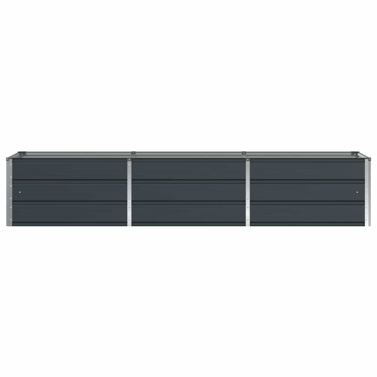 Planter Anthracite 240 x 80 x 45 cm Steel