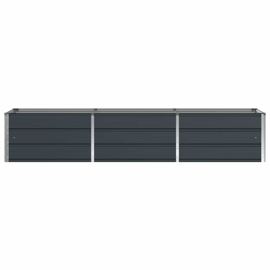 Planter Anthracite 240 x 80 x 45 cm Steel