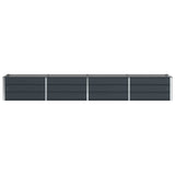 Planter Anthracite 320 x 80 x 45 cm Steel