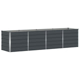 Planter Anthracite 320 x 80 x 75 cm Steel