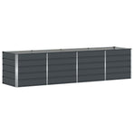 Planter Anthracite 320 x 80 x 75 cm Steel