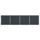 Planter Anthracite 320 x 80 x 75 cm Steel