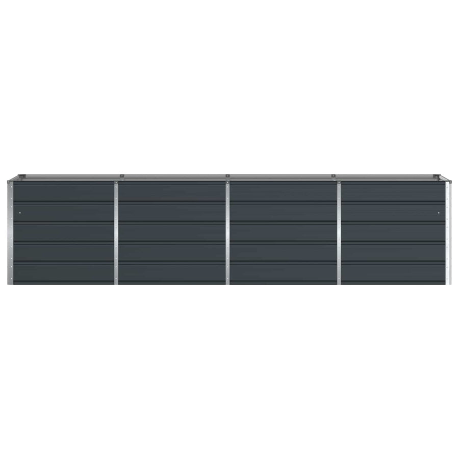 Planter Anthracite 320 x 80 x 75 cm Steel