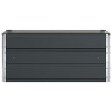 Planter Anthracite 100 x 50 x 45 cm Galvanised Steel