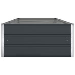 Planter Anthracite 290 x 100 x 45 cm Galvanised Steel
