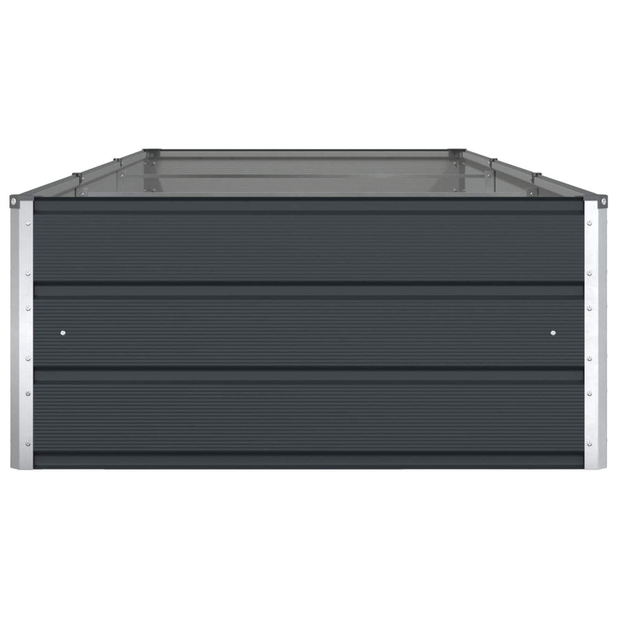 Planter Anthracite 290 x 100 x 45 cm Galvanised Steel