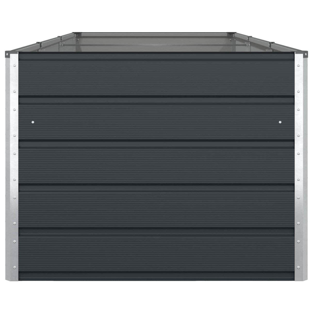 Planter Anthracite 290 x 100 x 75 cm Galvanised Steel