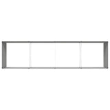 Planter Anthracite 385 x 100 x 45 cm Galvanised Steel
