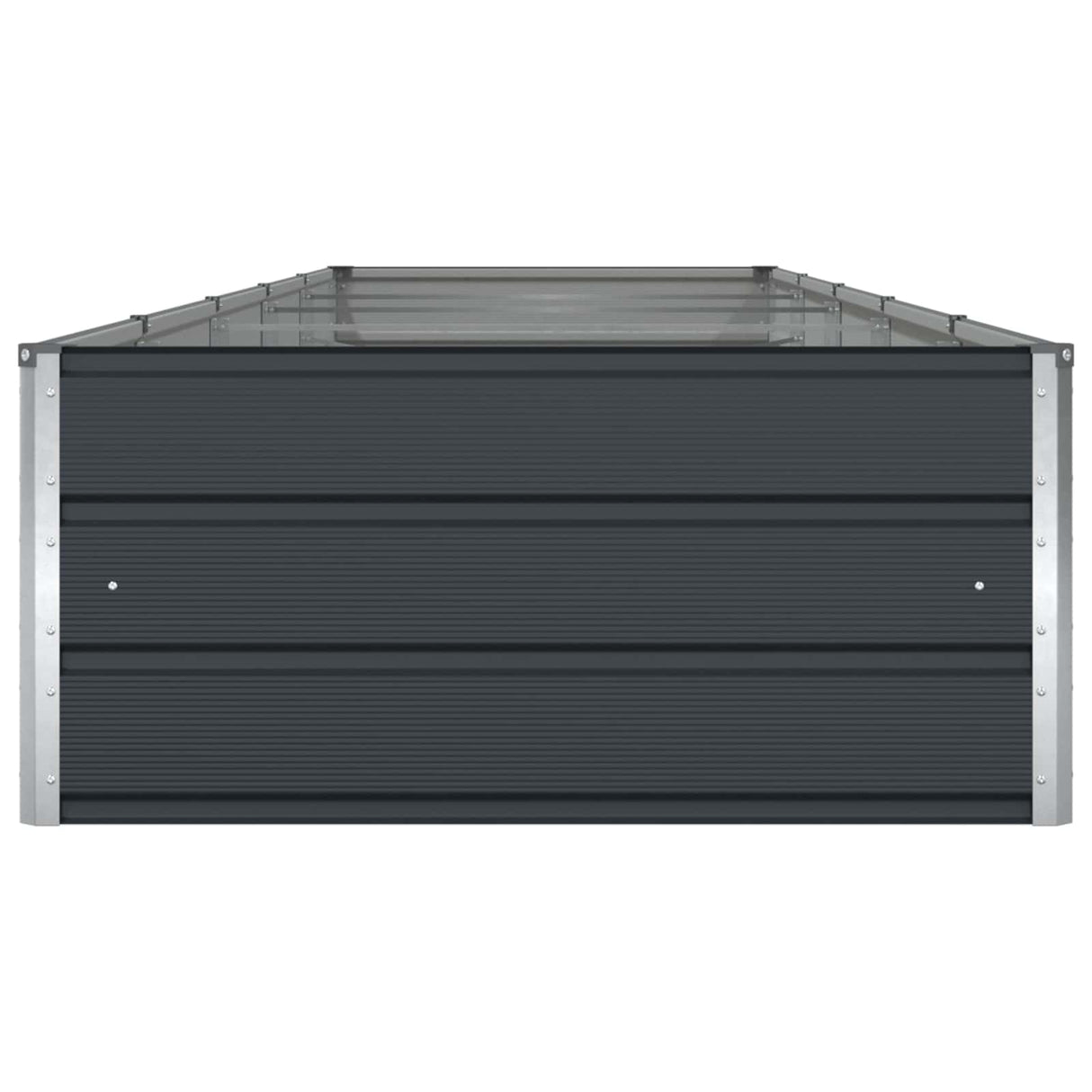 Planter Anthracite 480 x 100 x 45 cm Galvanised Steel