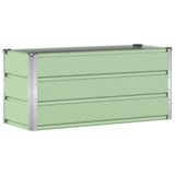 Planter Green 100 x 40 x 45 cm Steel