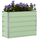 Planter Green 100 x 40 x 75 cm Steel